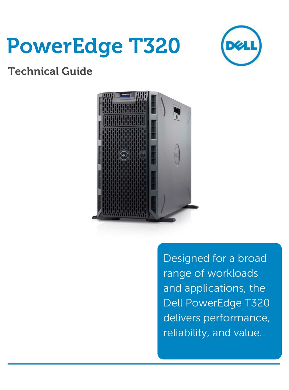 DELL POWEREDGE T320 TECHNICAL MANUAL Pdf Download | ManualsLib