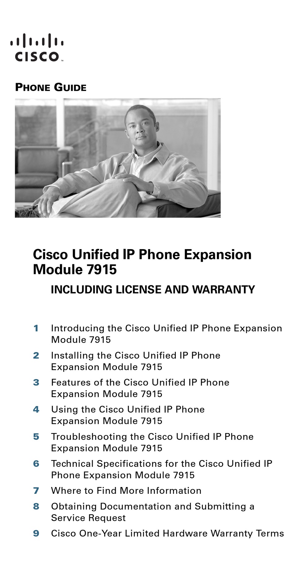 cisco unified ip phone expansion module 7915