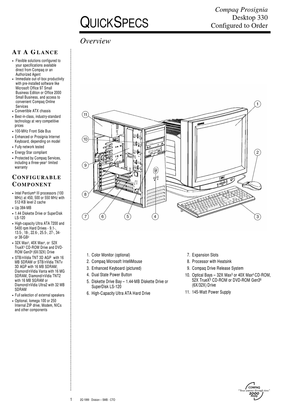 compaq prosignia desktop