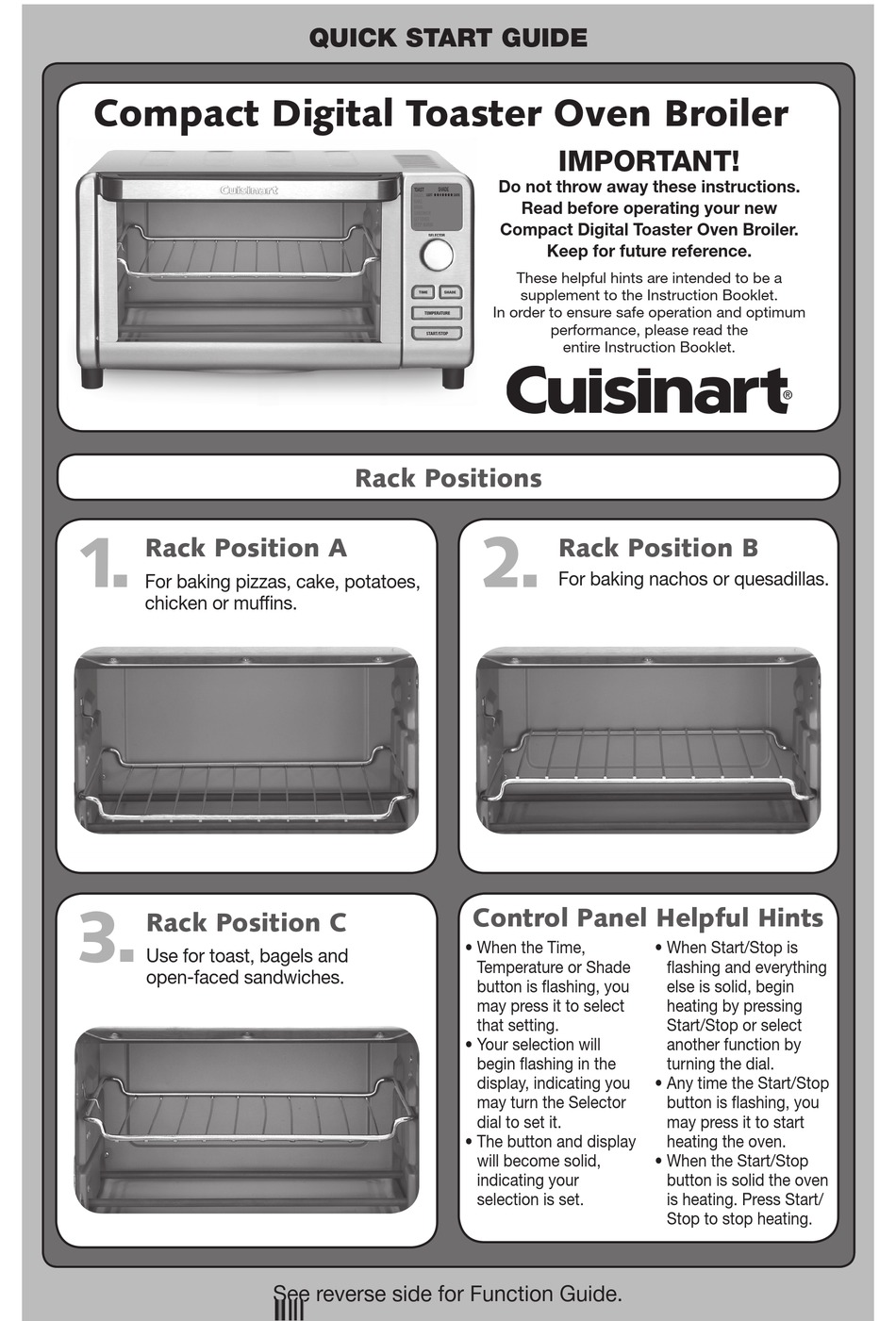 CUISINART PG 29942 QUICK START MANUAL Pdf Download ManualsLib   Cuisinart Pg 29942 