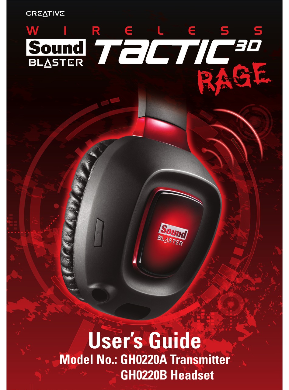 soundblaster tactic 3d