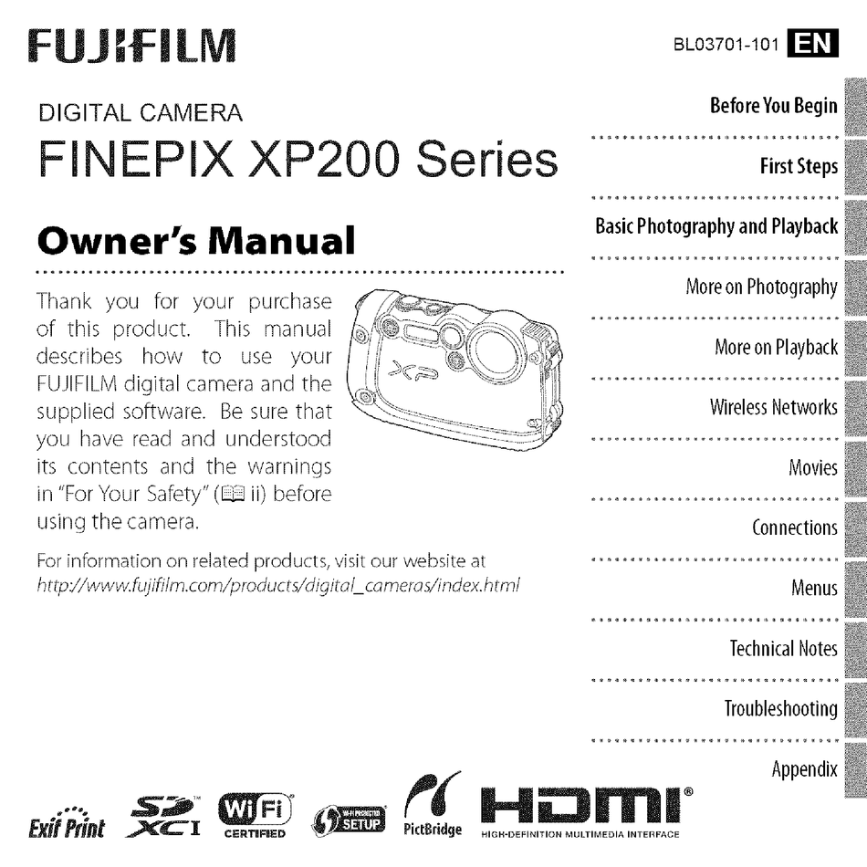 FUJI FUJIFILM REAL 3D W3 PRINTED INSTRUCTION MANUAL USER GUIDE HANDBOOK 124 PAGE 