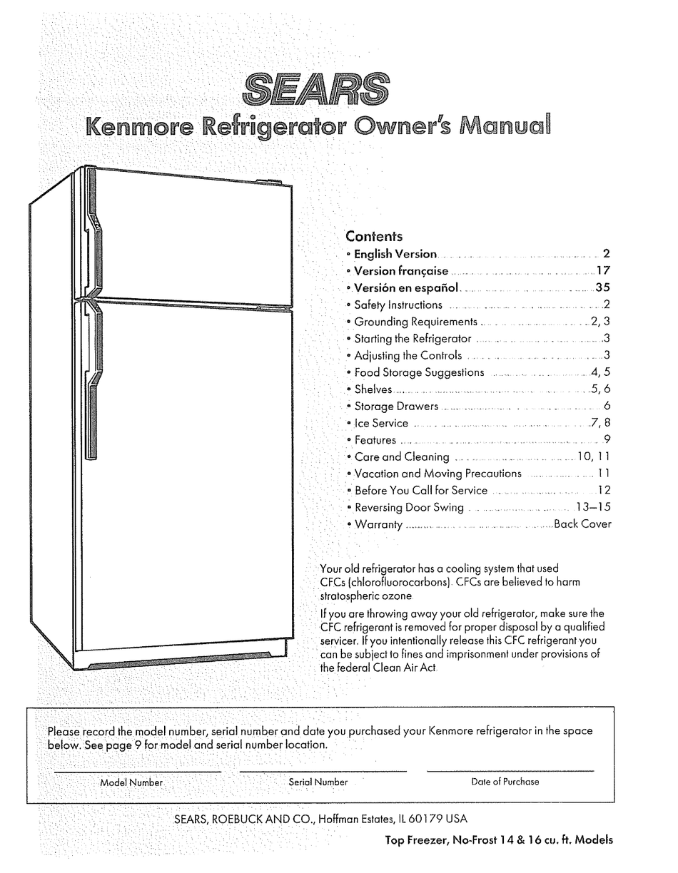 kenmore-refrigeratore-owner-s-manual-pdf-download-manualslib