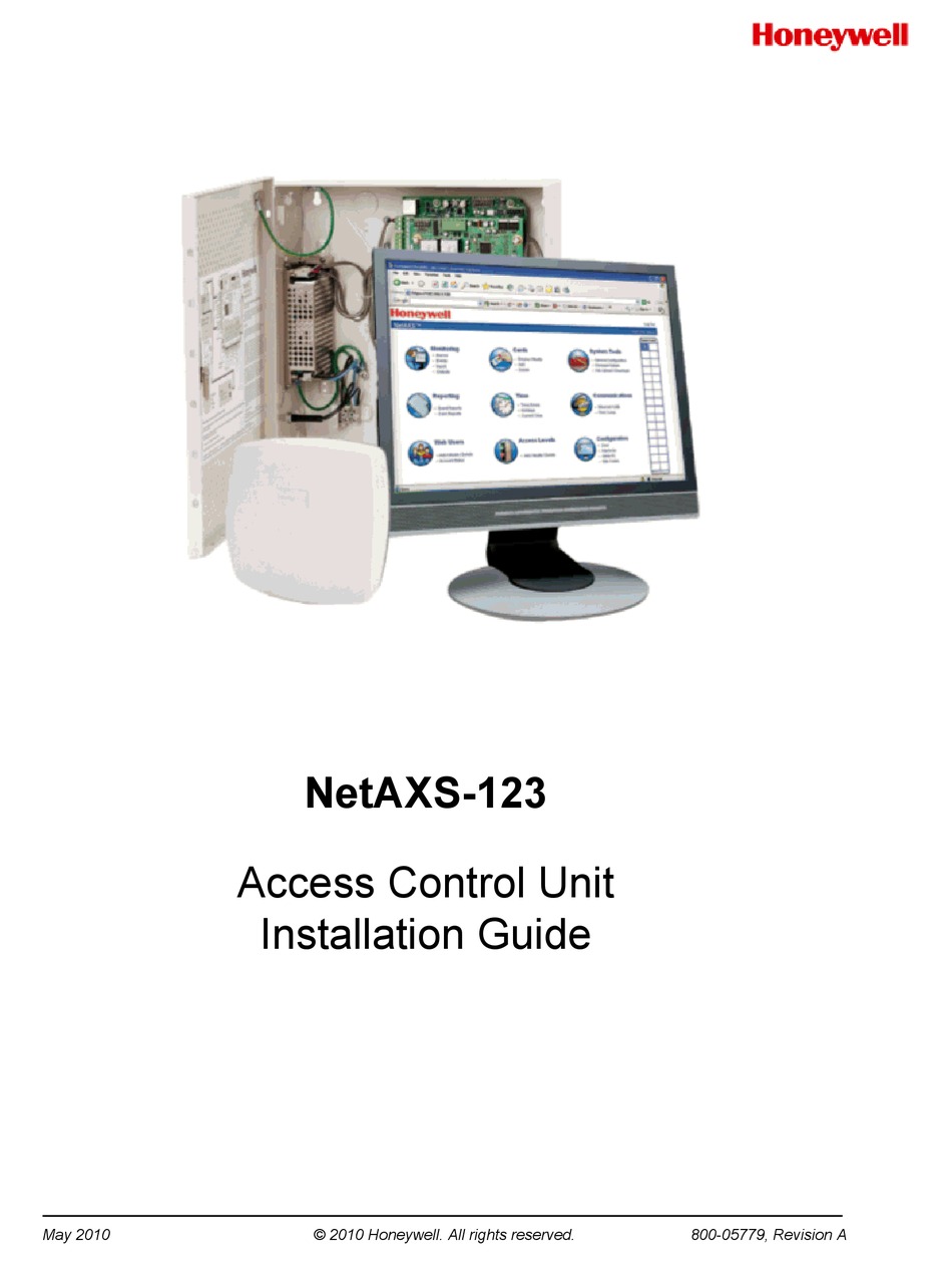 HONEYWELL NETAXS-123 INSTALLATION MANUAL Pdf Download | ManualsLib