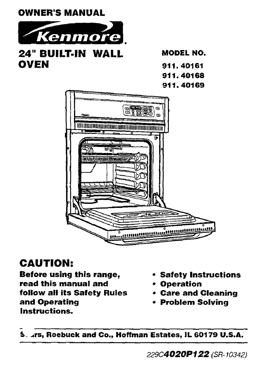 kenmore oven 911