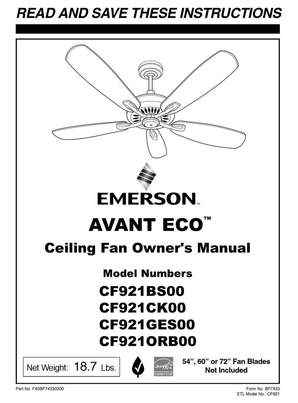 Emerson Cf921orb00 Owner S Manual Pdf