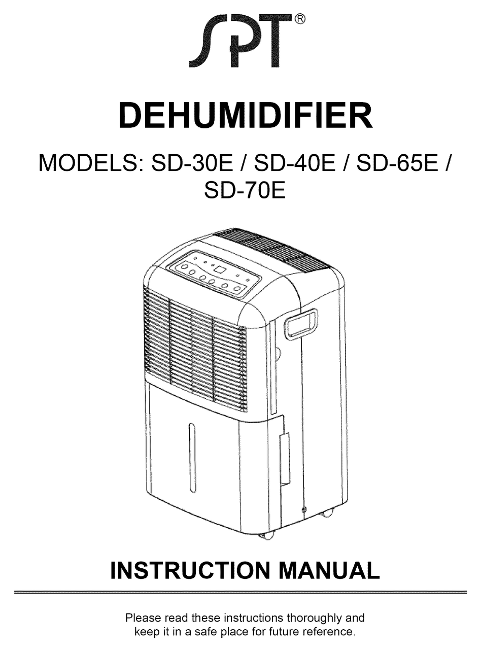 SPT SD-65E INSTRUCTION MANUAL Pdf Download | ManualsLib