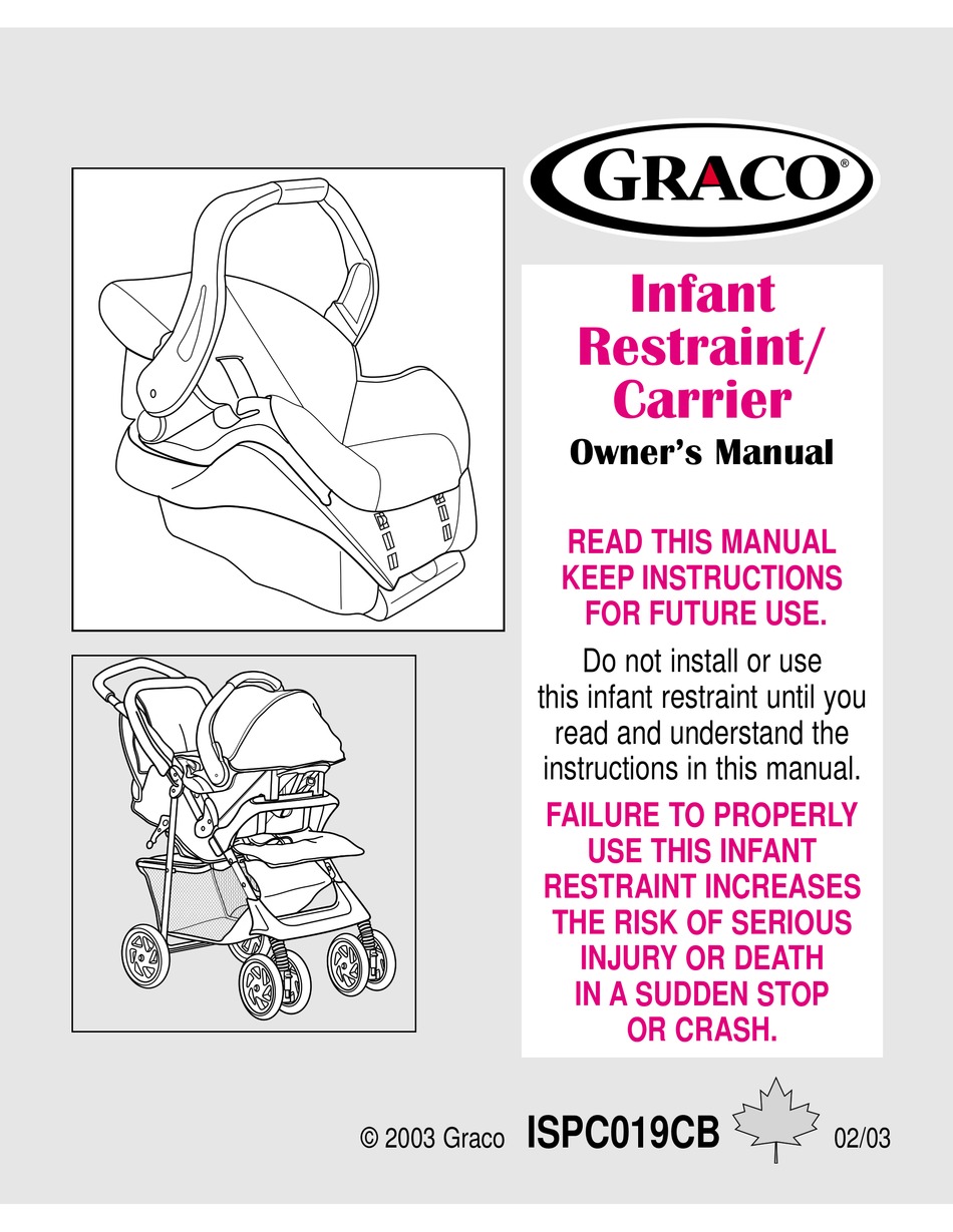 GRACO ISPC019CB OWNER