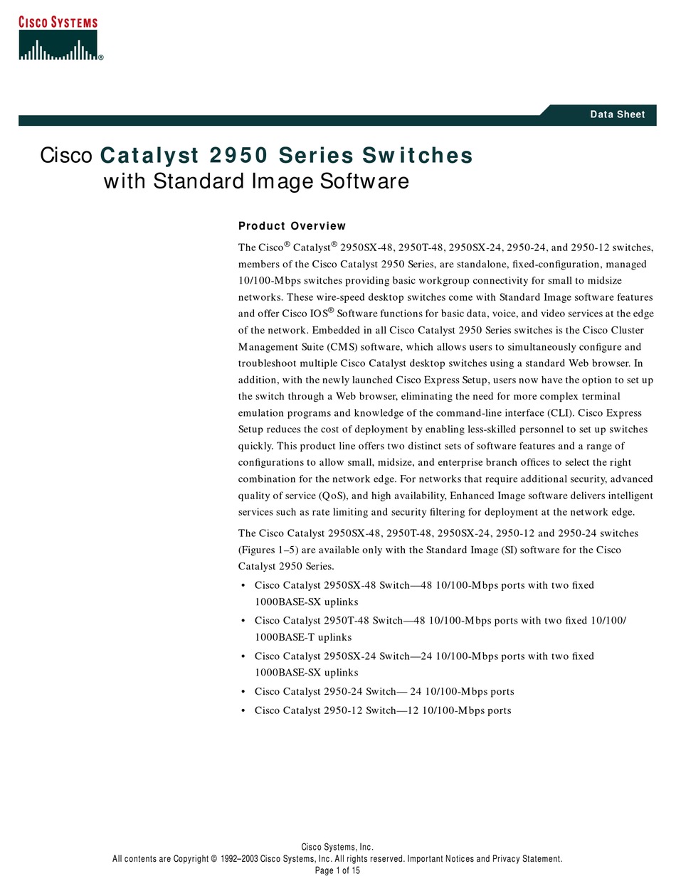 buy cisco 2950 switch canada