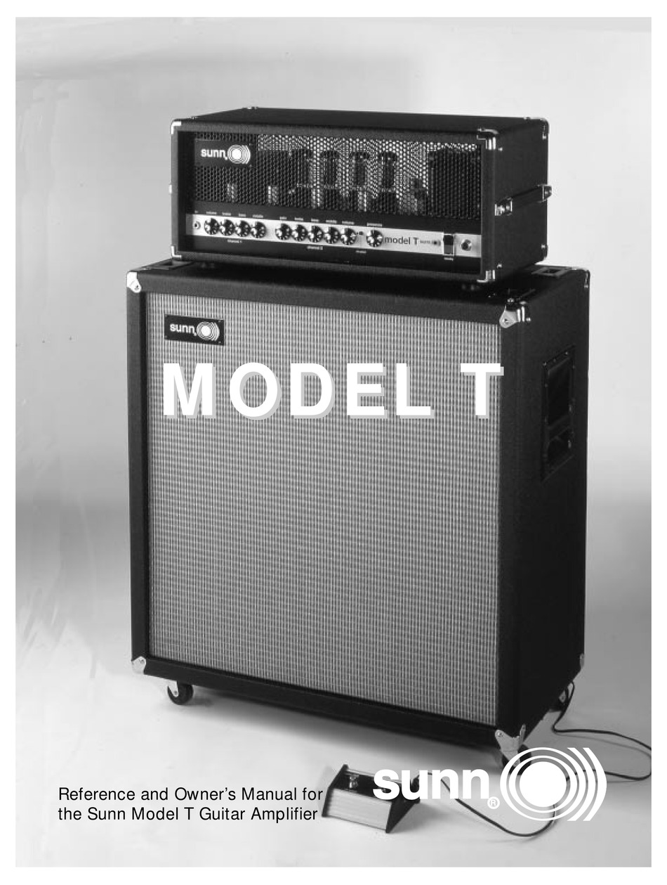 sunn model t bass