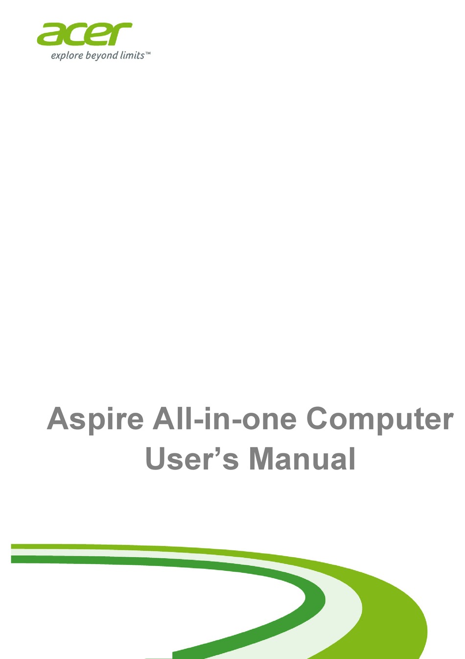 Acer Aspire U5 610 User Manual Pdf Download Manualslib