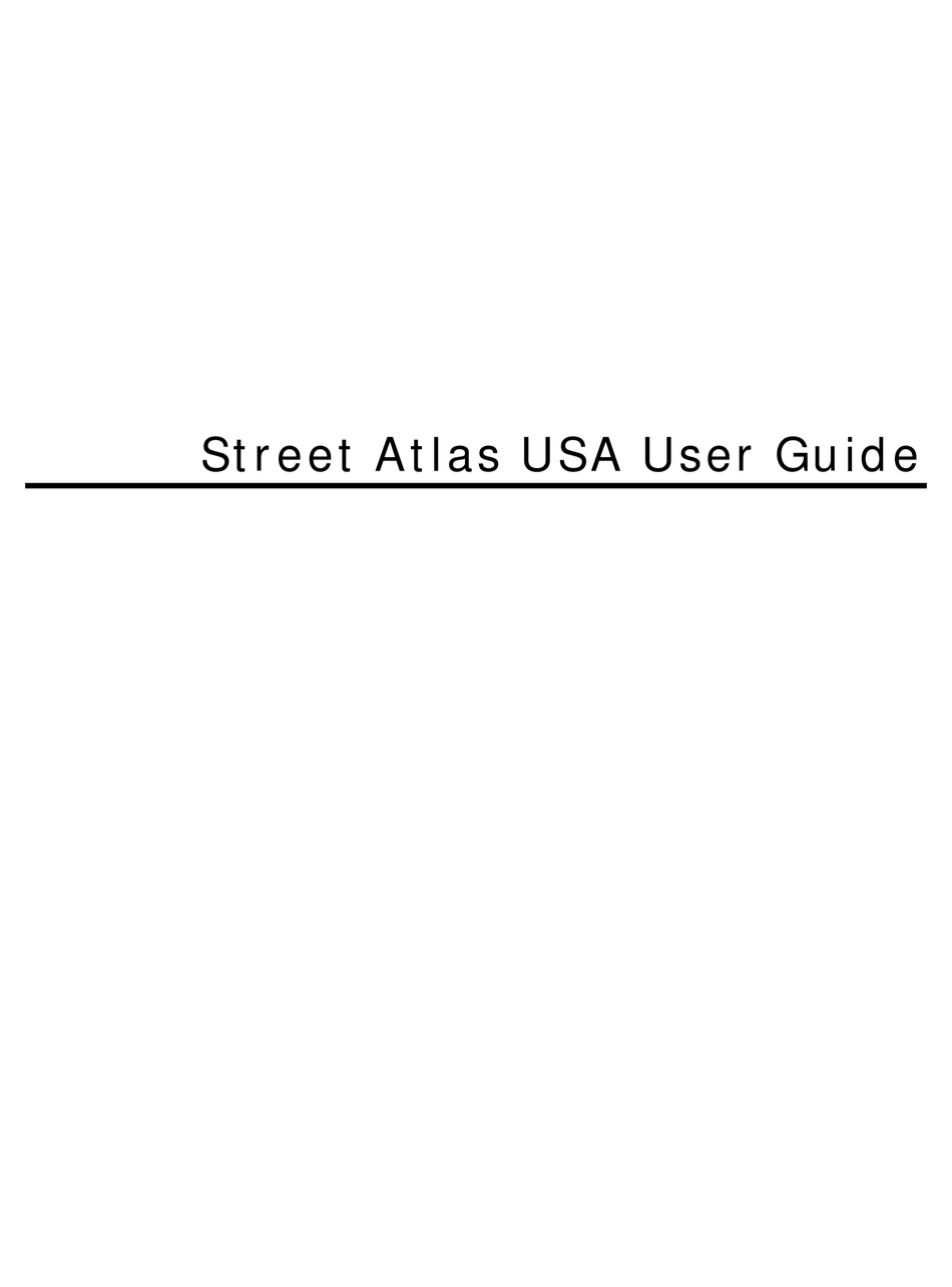 delorme usa street atlas 2015