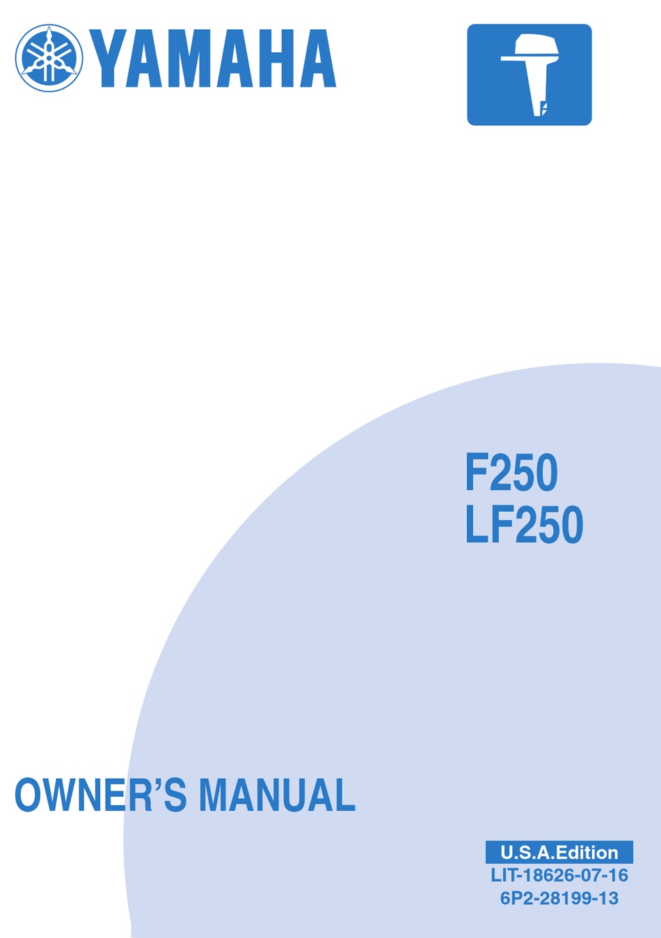 YAMAHA F250 OWNER'S MANUAL Pdf Download | ManualsLib