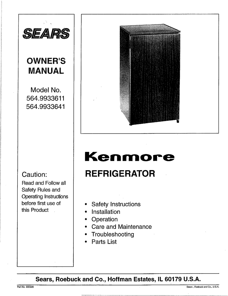 kenmore coldspot model 106 ice maker not making ice