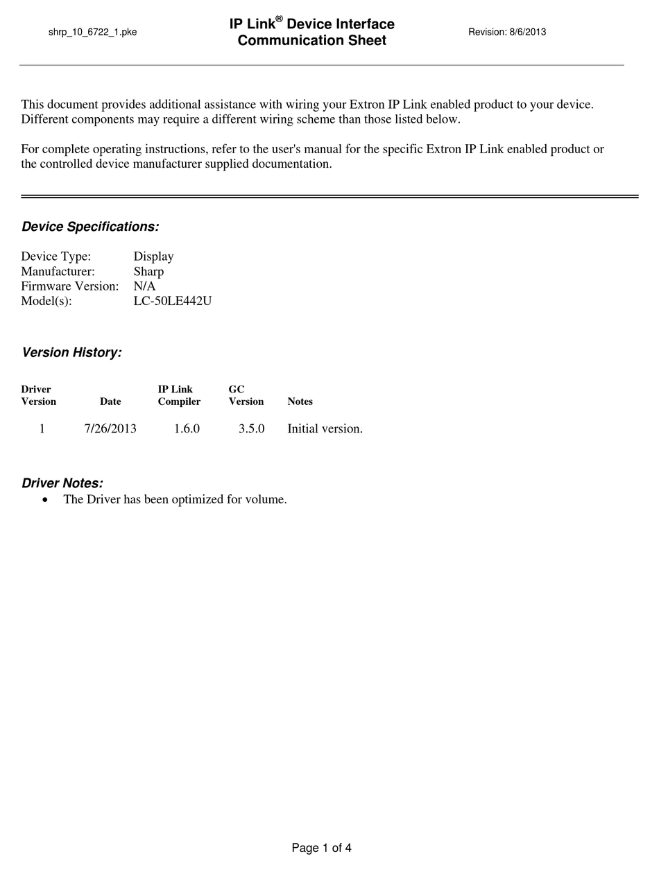 Sharp Lc 50le442u Manual Pdf Download Manualslib Sharp Lc 50le442u Manual Pdf Download Manualslib