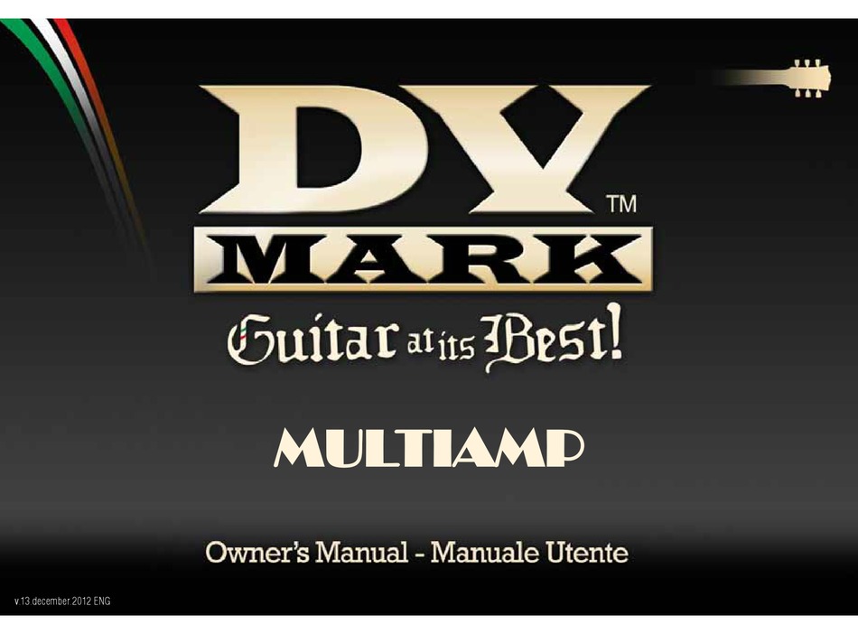 Dv Mark Multiamp Ower S Manual Pdf Download Manualslib