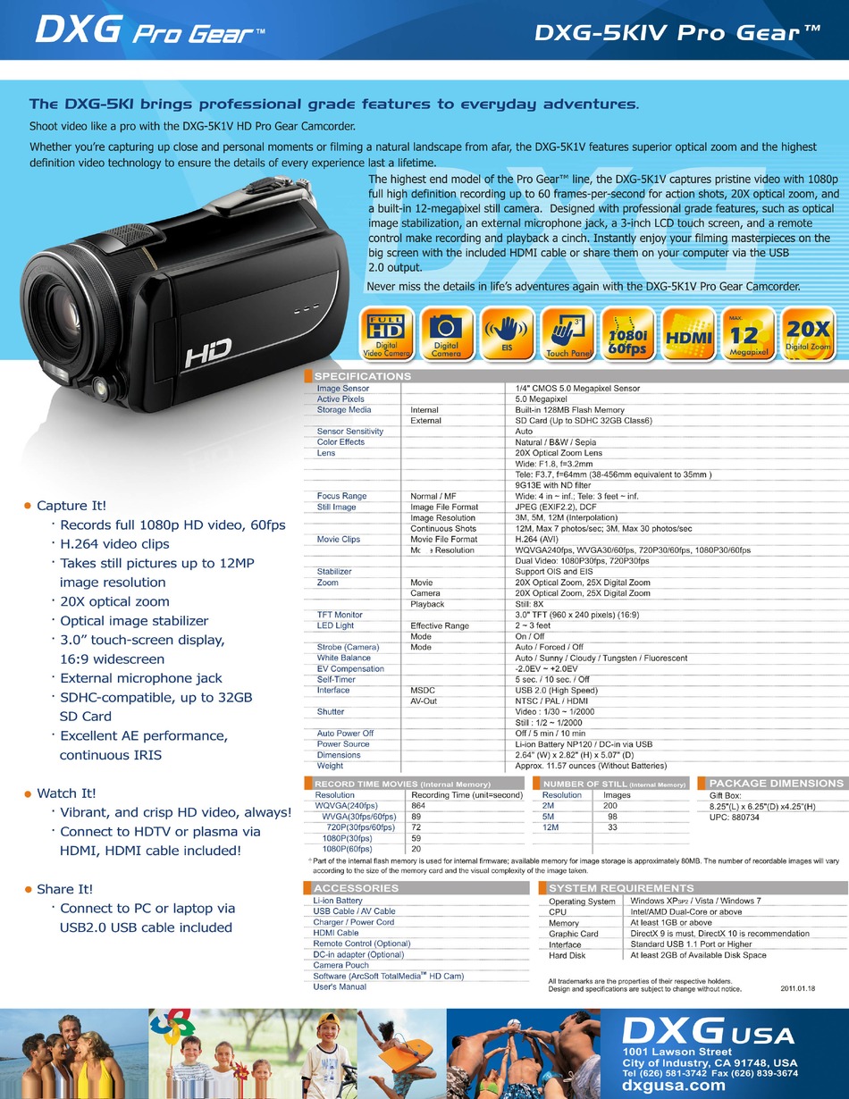 Download DXG Cameras