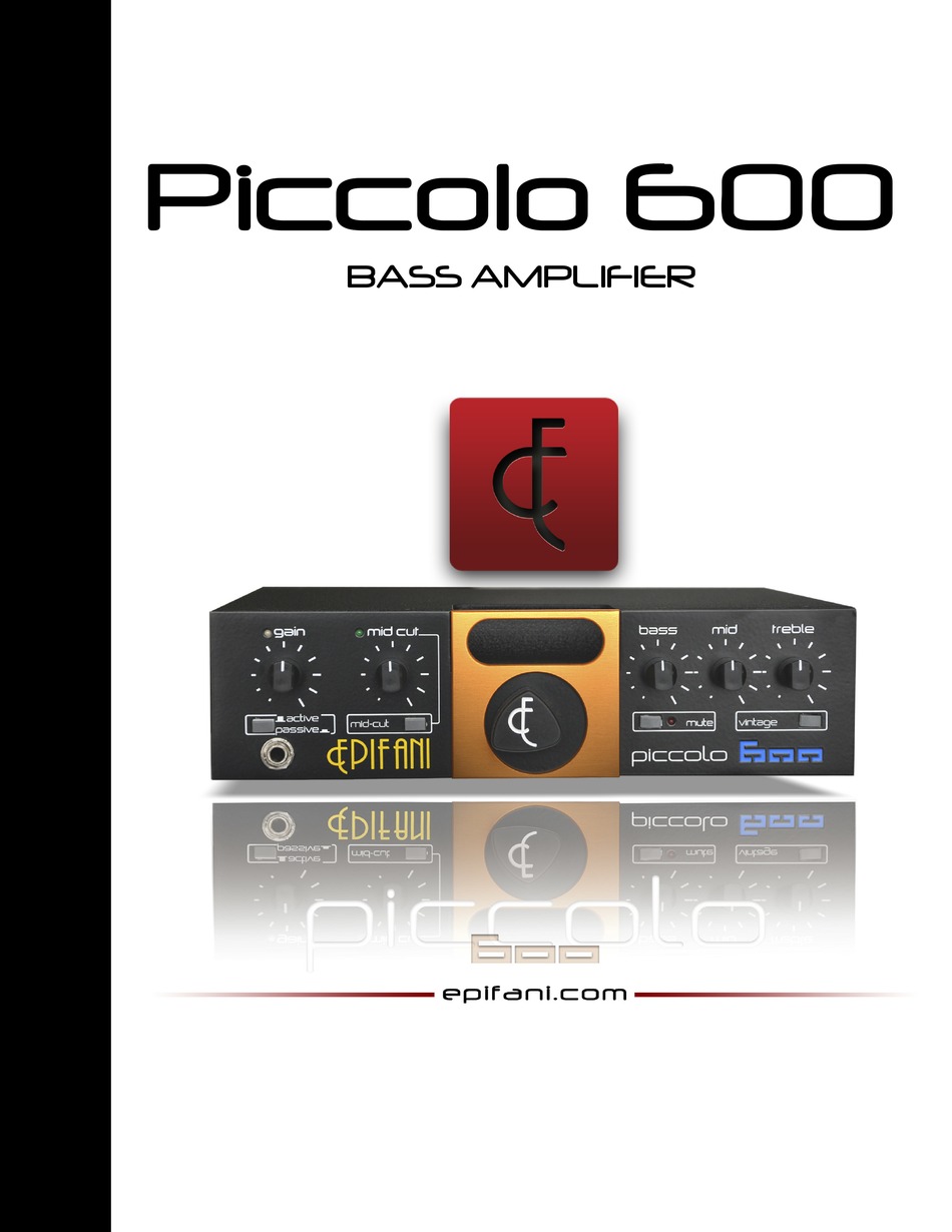 Epifani／Piccolo 600 Epifani Piccolo 600 Bass Head \u2013 Chicago Music Exchange