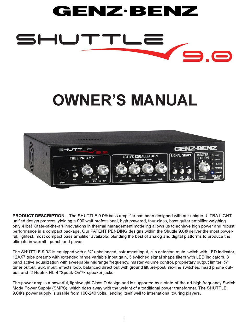 Genz benz shuttle 9.0 Clearance