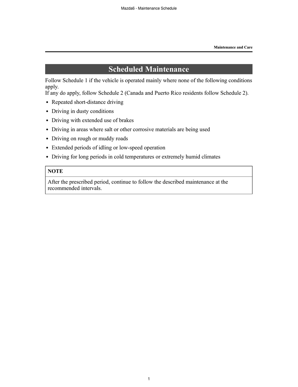 mazda-automobile-maintenance-schedule-pdf-download-manualslib