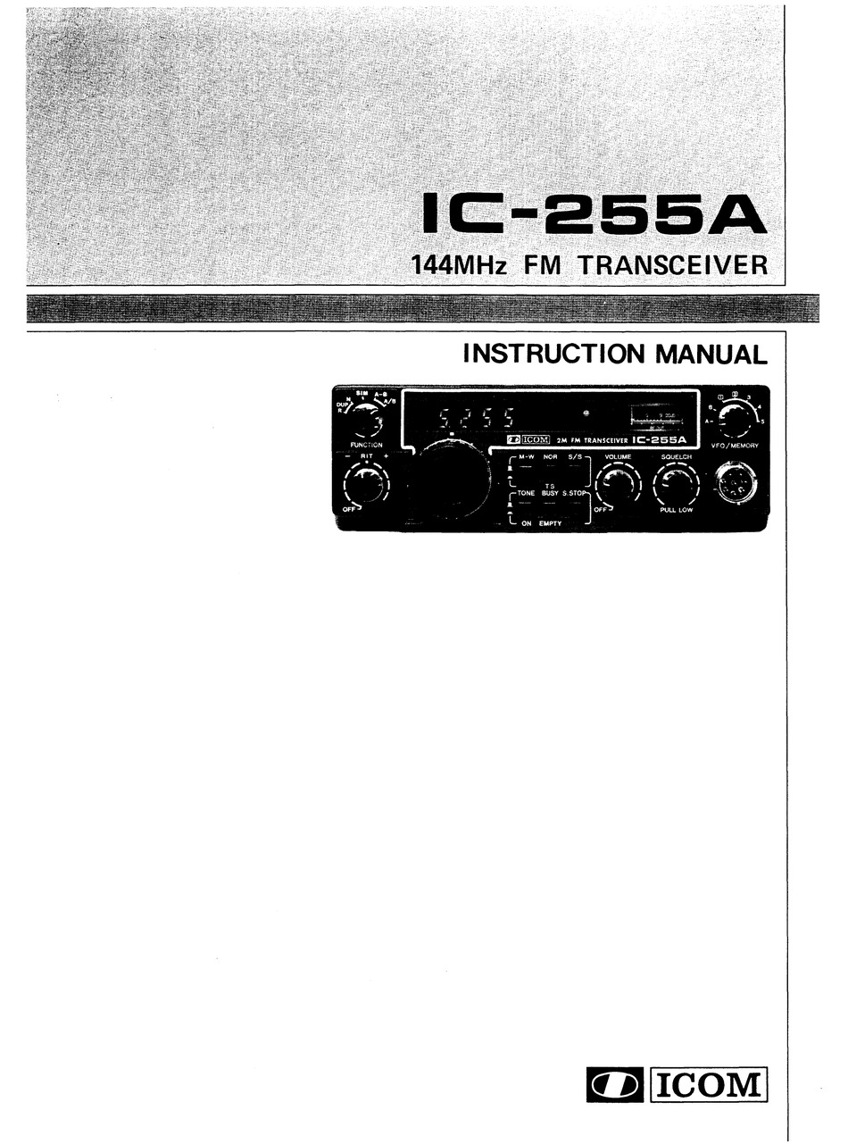 Reviews of the Icom IC 255A