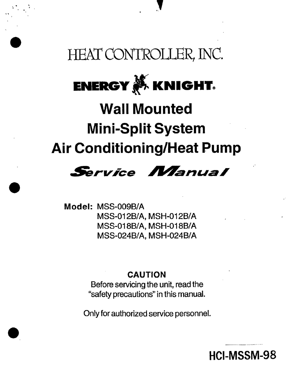 HEAT CONTROLLER MSS009B/A SERVICE MANUAL Pdf Download ManualsLib