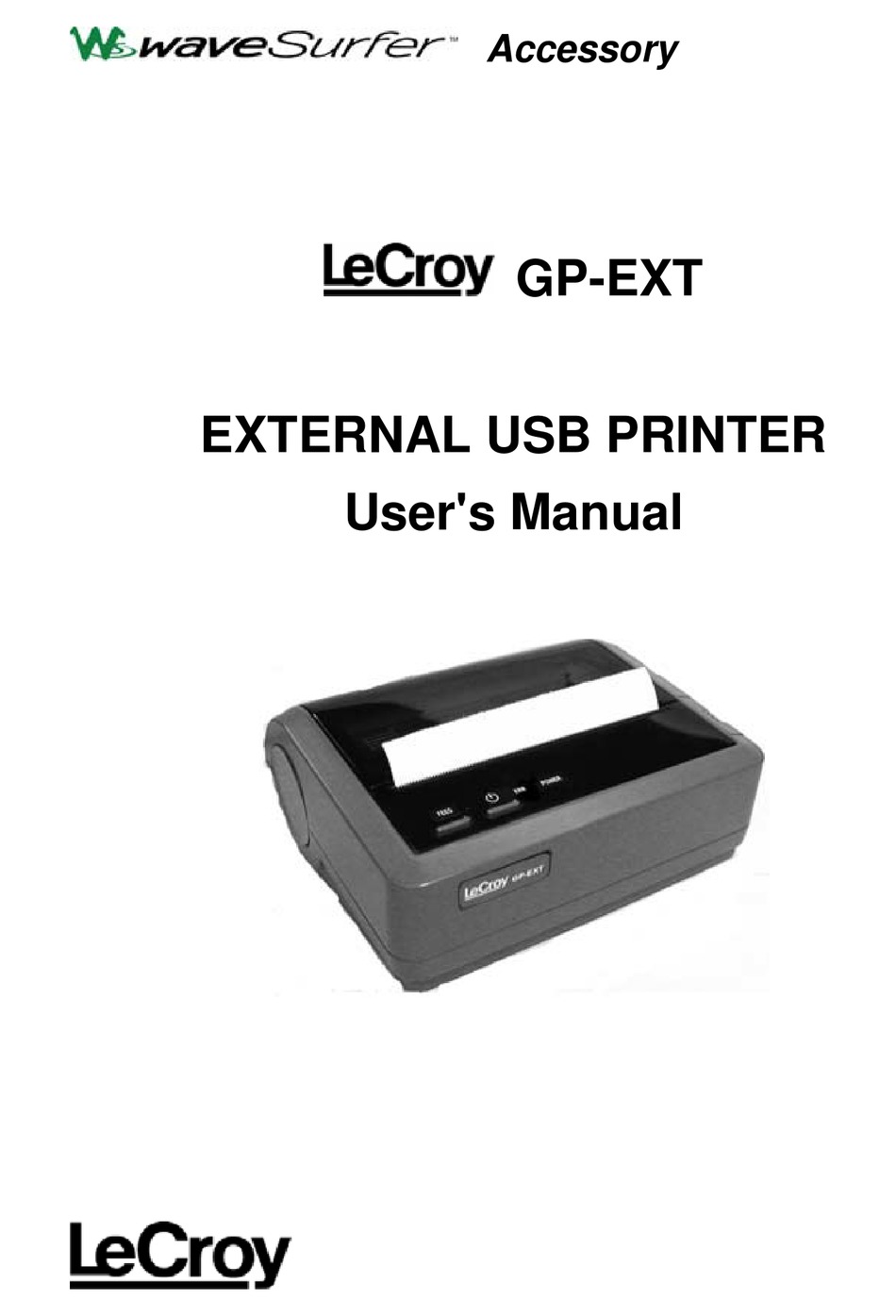 lecroy wavesurfer 44xs service manual