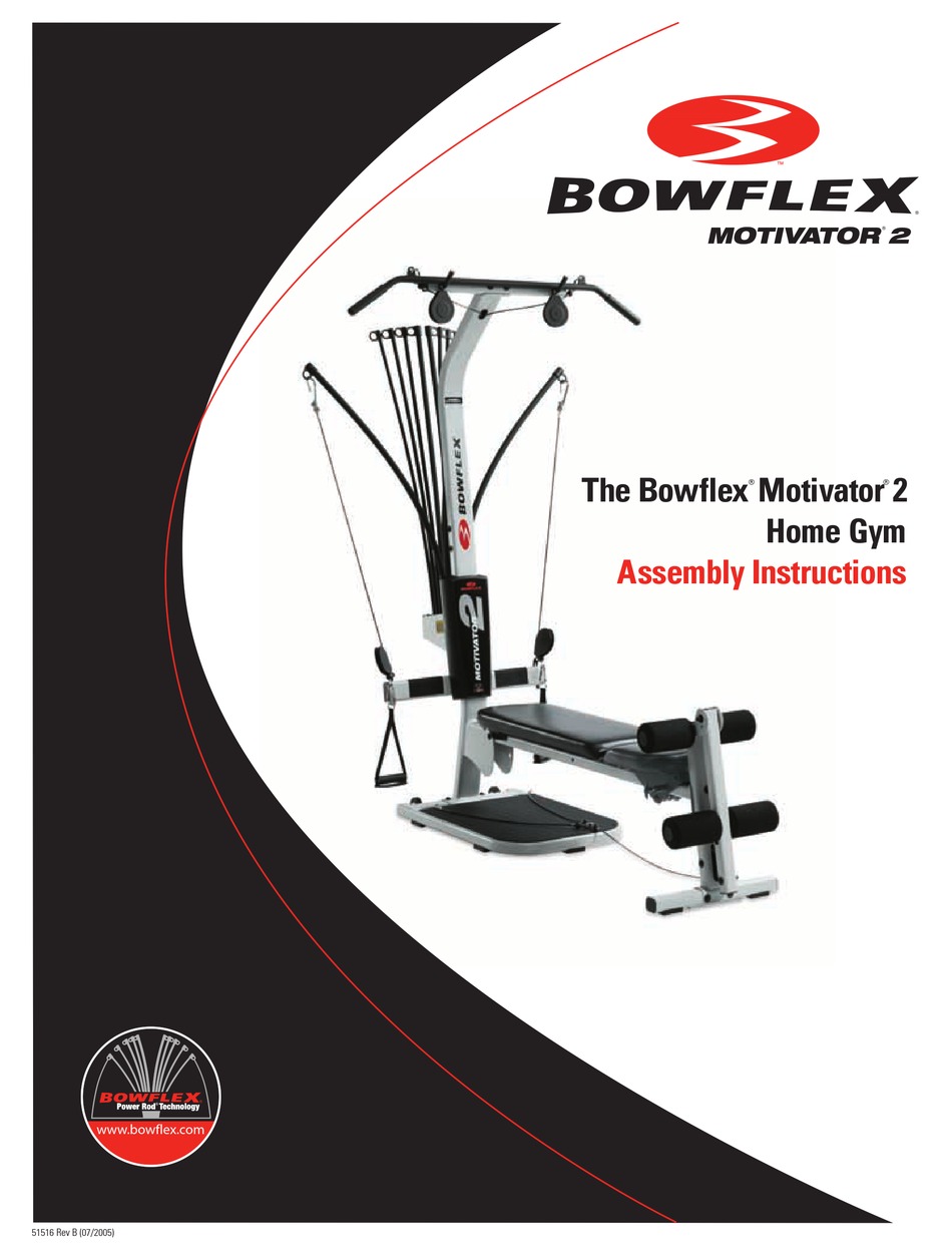 Bowflex Motivator 2 Assembly Instructions Manual Pdf Download Manualslib
