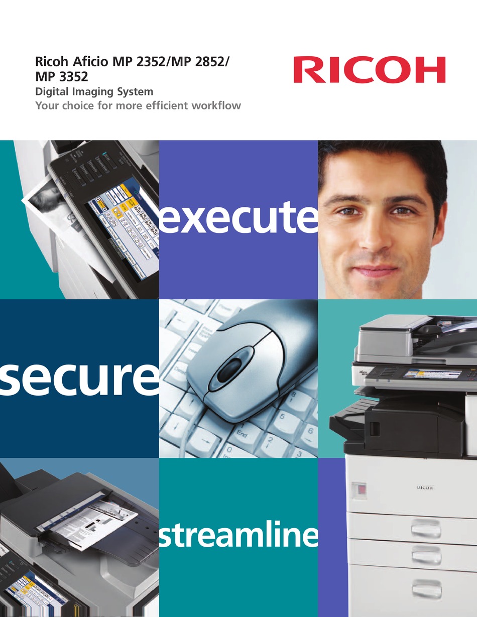 Ricoh Mp 2352 Quick Manual Pdf Download Manualslib