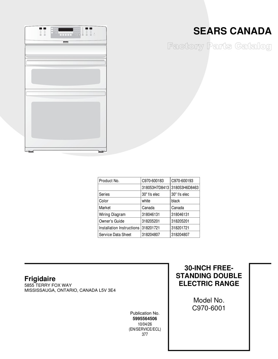 Sears C970 6001 Parts Catalog Pdf Download Manualslib Sears C970 6001 Parts Catalog Pdf Download Manualslib