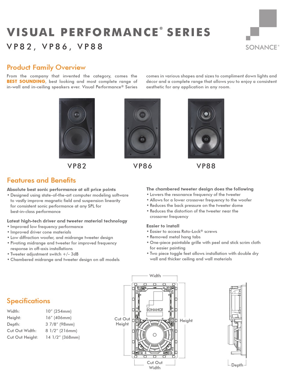 vp82 sonance