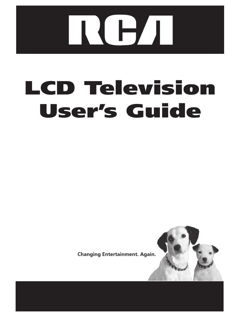 RCA TELEVISION USER MANUAL Pdf Download ManualsLib