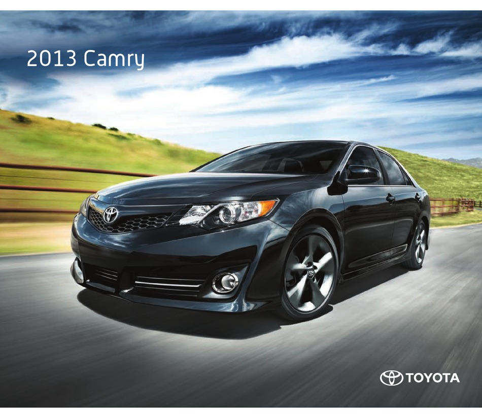 Toyota Camry 2013 Manual
