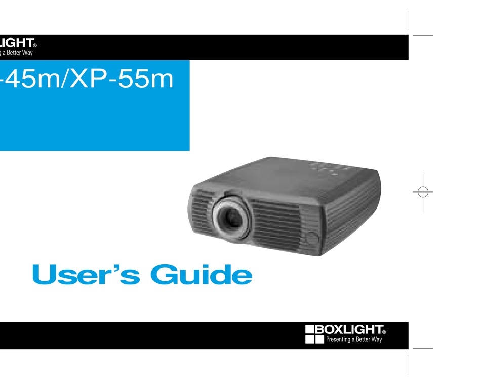 BOXLIGHT SP45M USER MANUAL Pdf Download ManualsLib