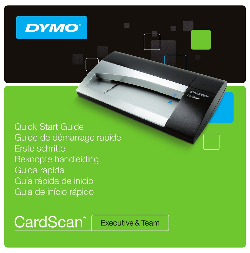 Dymo Cardscan Personal 8 PC