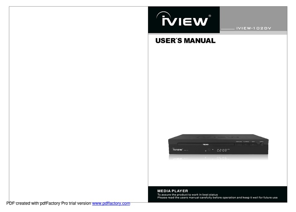 IVIEW 102DV USER MANUAL Pdf Download ManualsLib