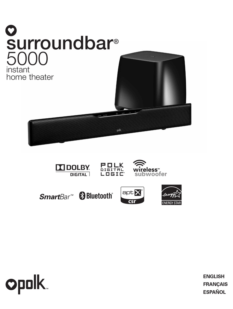 polk surroundbar 5000