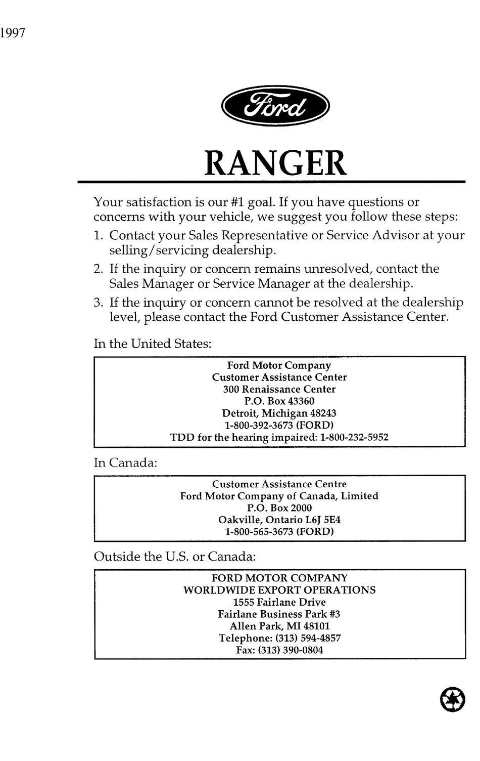 2000 ford ranger repair manual pdf free download