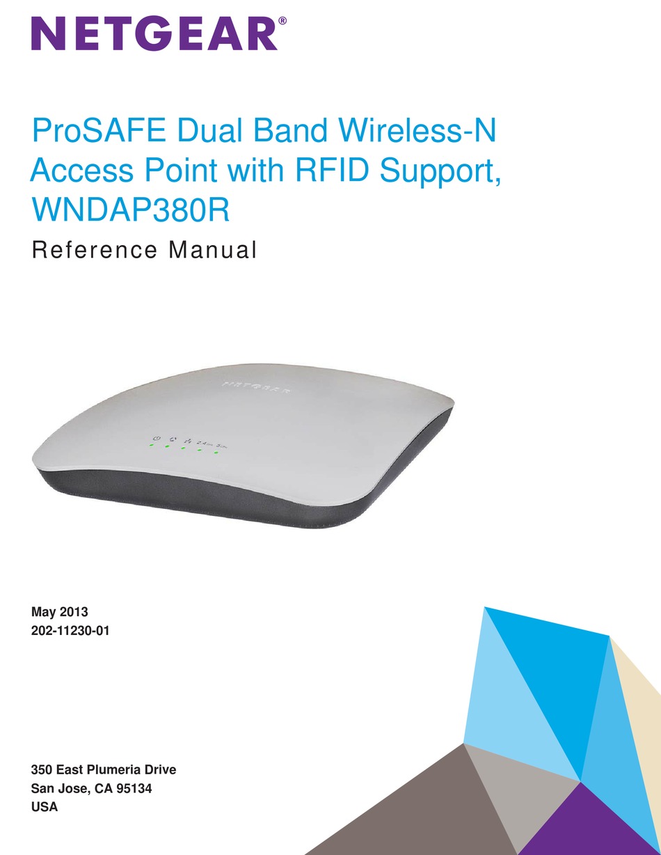 NETGEAR PROSAFE WNDAP380R REFERENCE MANUAL Pdf Download | ManualsLib