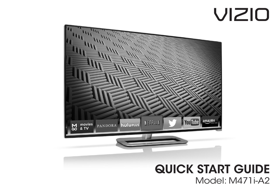 VIZIO M471IA2 QUICK START MANUAL Pdf Download ManualsLib