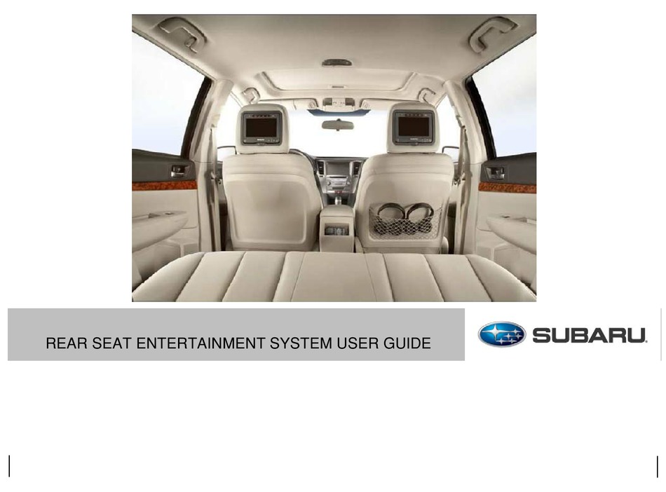 subaru-rear-seat-entertainment-system-user-manual-pdf-download-manualslib