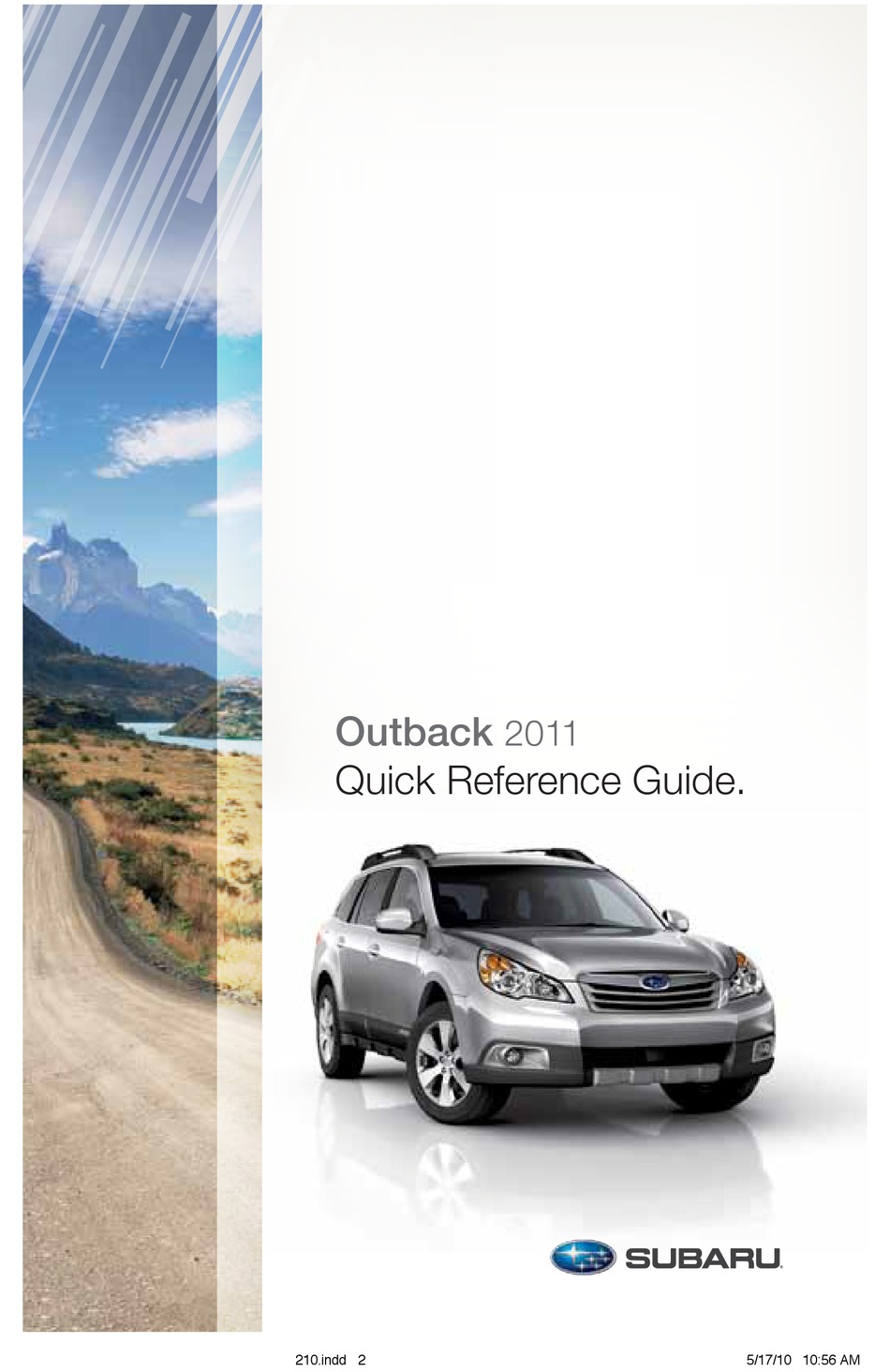 SUBARU OUTBACK QUICK REFERENCE MANUAL Pdf Download ManualsLib