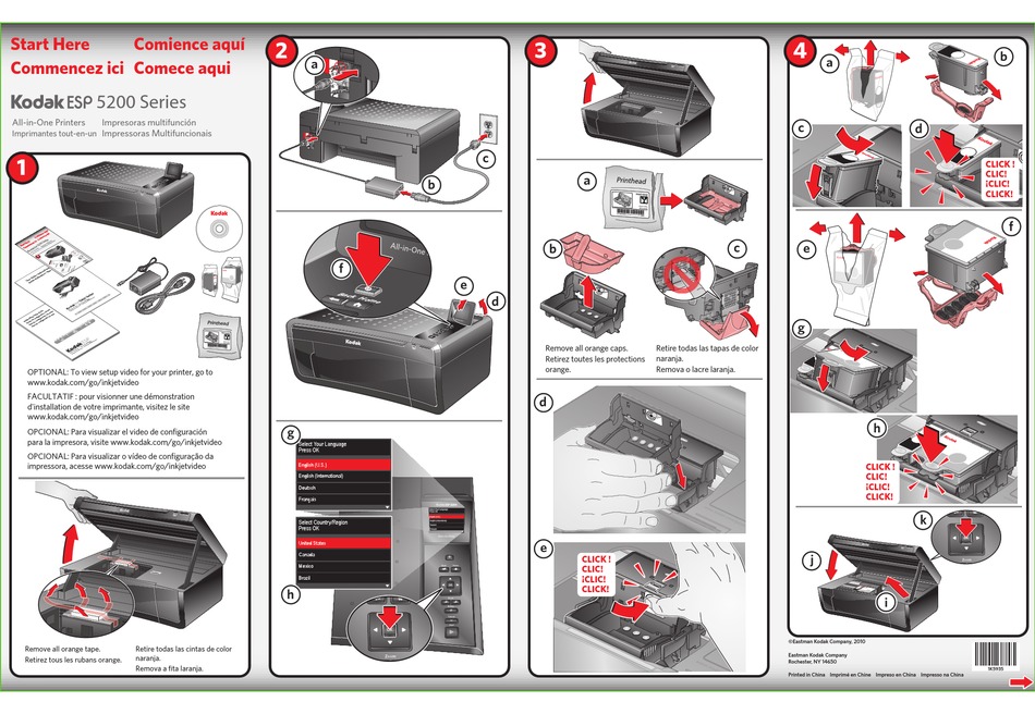 KODAK ESP 5200 START HERE Pdf Download 