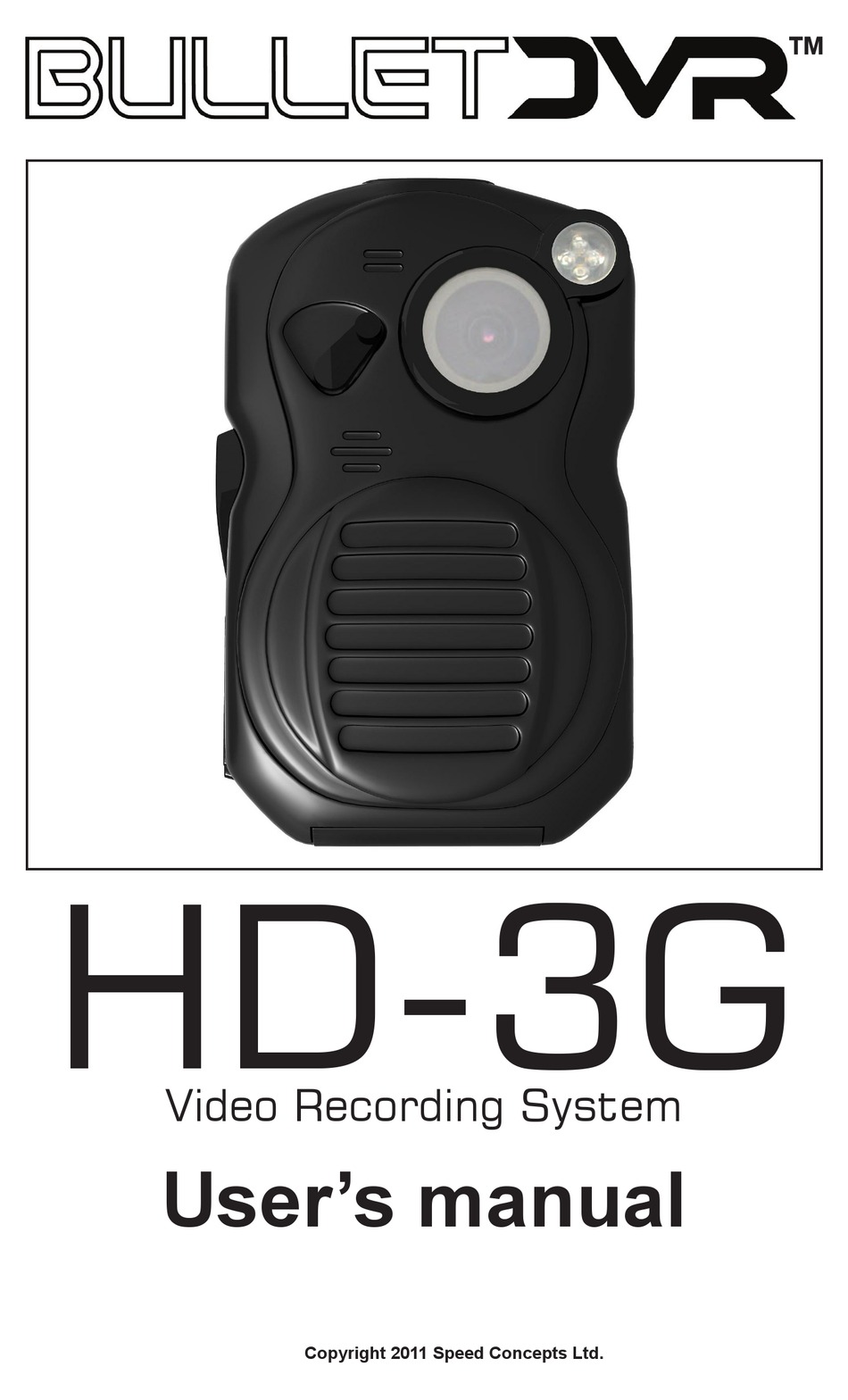 SPEED CONCEPTS HD3G USER MANUAL Pdf Download ManualsLib