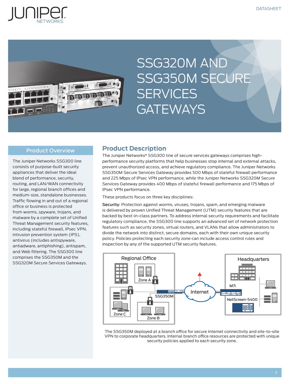 Juniper Ssg3m Datasheet Pdf Download Manualslib