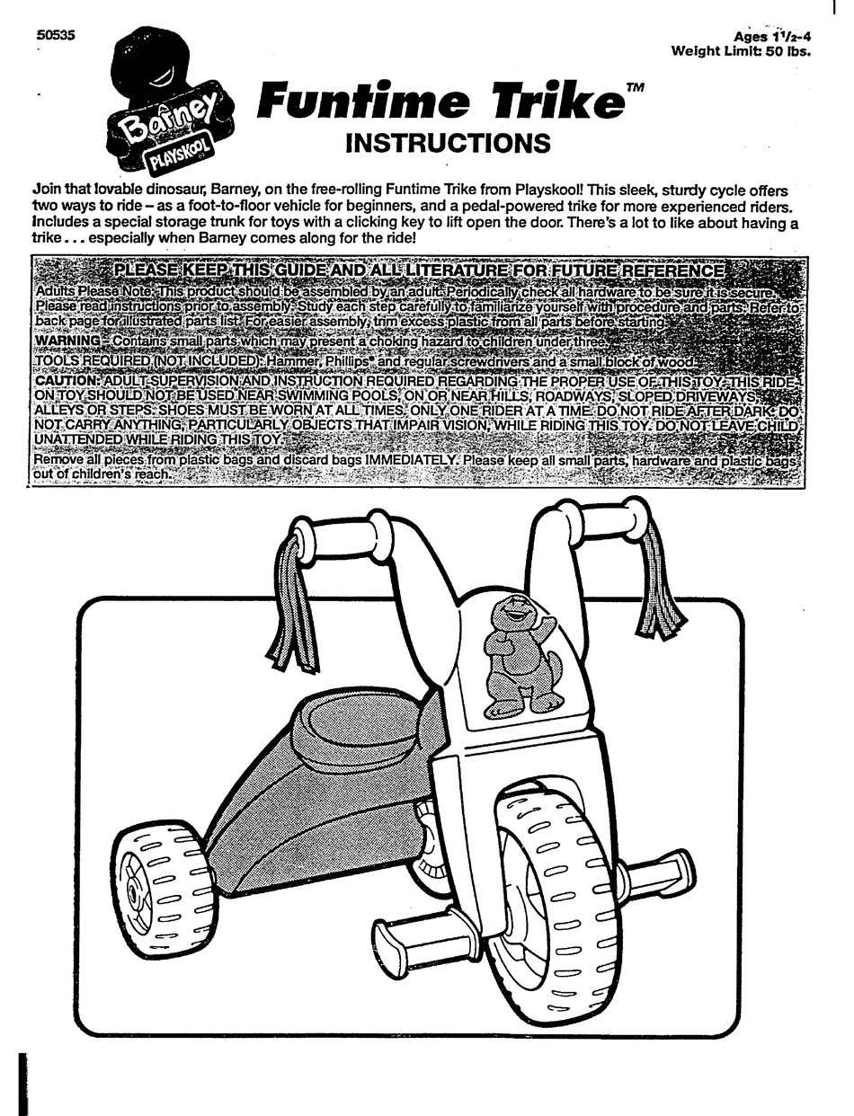 playskool trike
