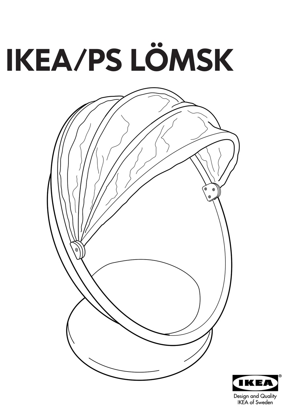 Ikea Ps Lomsk Swivel Chair Instructions Manual Pdf Download Manualslib