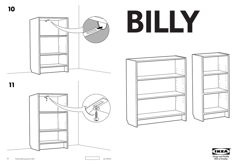 Ikea Billy Bookcase 41 3 4 Tall, Ikea Malm Bookcase Instructions