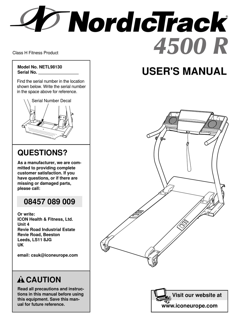 Nordictrack 2025 4500 r