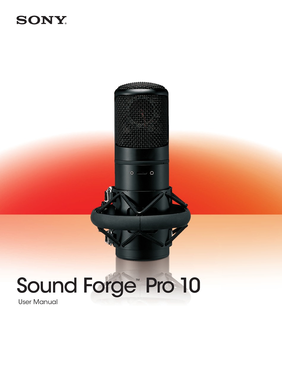 sony sound forge pro 10 authentication code